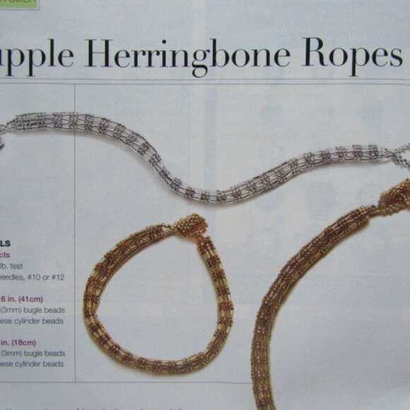 Bead and Button Magazine Creative Ideas For The Art of Beads Jewelry June 2006 - Picture 10 of 16